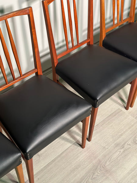 A Set Of 8 Gordon Russell Teak Dining Chairs