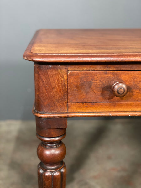 Rare Victorian Army And Navy C S L Mahogany Campaign Writing Desk