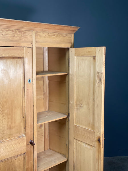 Victorian Pine Larder Cupboard