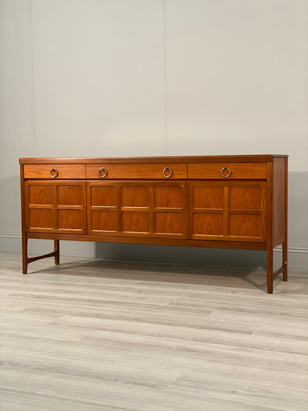 Mid 20th Century Nathan Squares Teak Sideboard