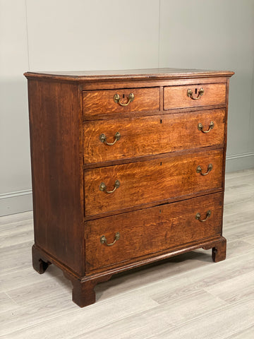 Large Georgian Oak Chest of Drawer’s