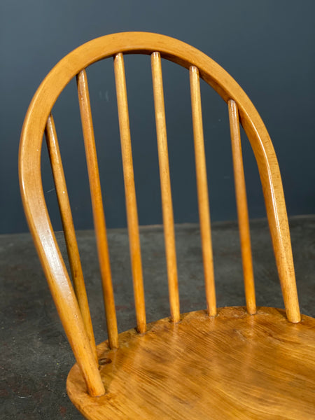 Small Ercol Nursing Chair With Drawer