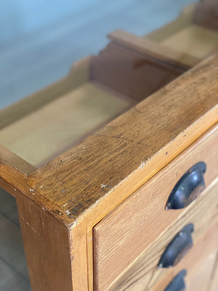 Antique Haberdashery Shop Counter