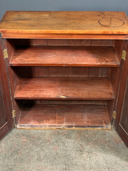 Late 19th Century Pine School Cupboard