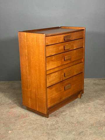 White and Newton Teak Chest Of Drawers