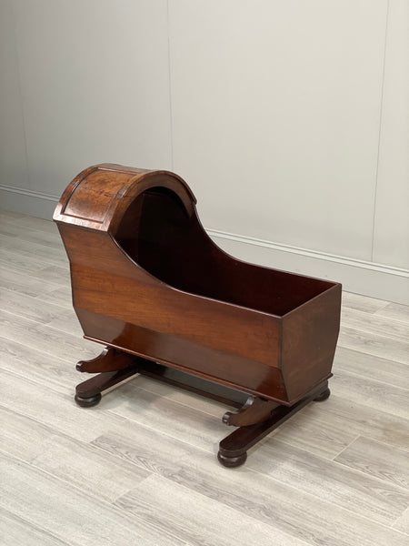 19th Century Mahogany Baby’s Crib