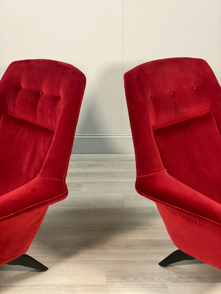 A Stylish Pair Of 1960’s Armchair’s
