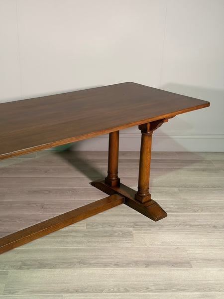 Antique Heals Tilden 9ft Oak Dining Table