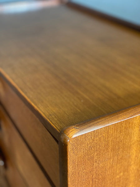 White and Newton Teak Chest Of Drawers