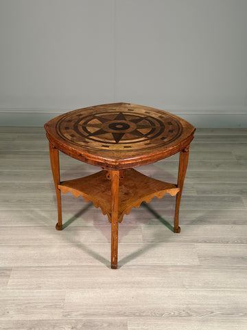 A Naive Folk Art Antique Table