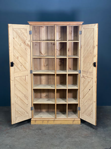 Victorian Pine School Housekeepers Cupboard
