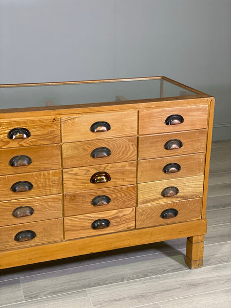 Antique Haberdashery Shop Counter