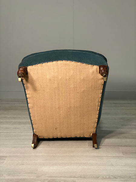 A Deep Seated 19th Century Howard Style Armchair