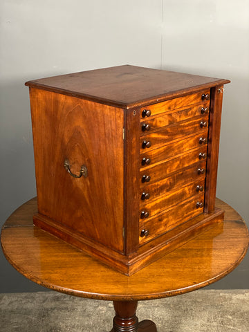Mahogany Specimen Cabinet By J.Thorne Of London