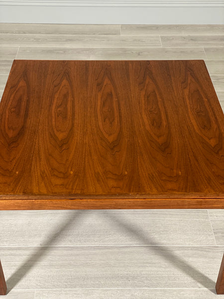 Jens Risom Black Walnut Coffee Table