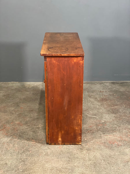 Late 19th Century Pine School Cupboard