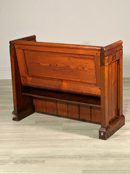 Small Antique Church Pew