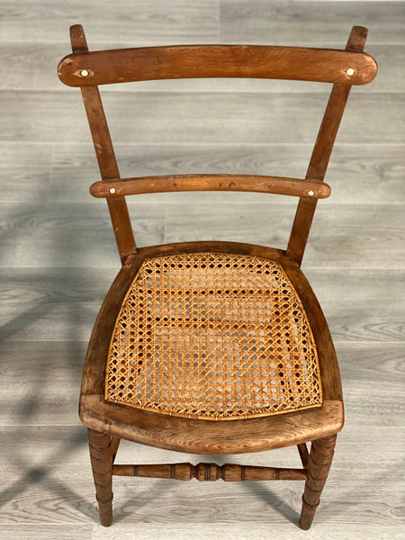 Pair Of 19th Century Oak Side Chairs