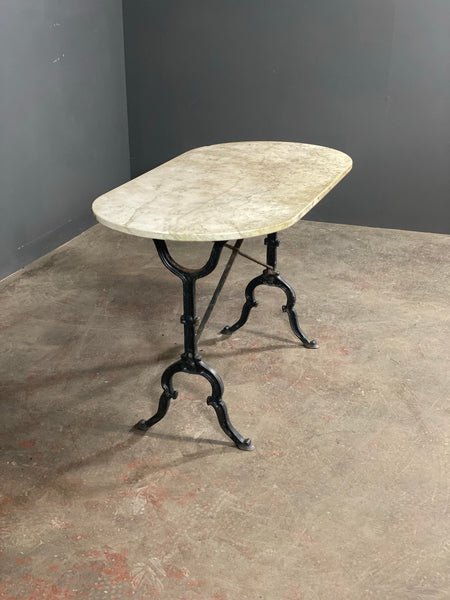 Vintage Italian Marble Bistro Table