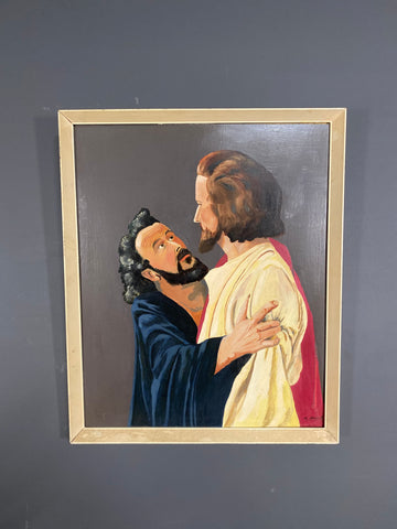 ‘The Betrayal’ oil painting by H Irving