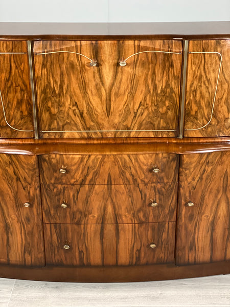 A Mid Century Walnut Cocktail Cabinet By Beautility