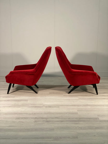 A Stylish Pair Of 1960’s Armchair’s