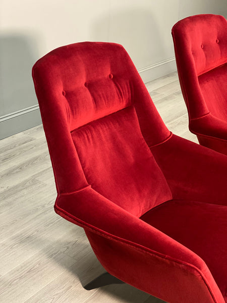 A Stylish Pair Of 1960’s Armchair’s