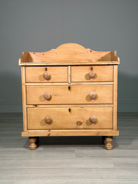 19th Century Pine Chest Of Drawer’s