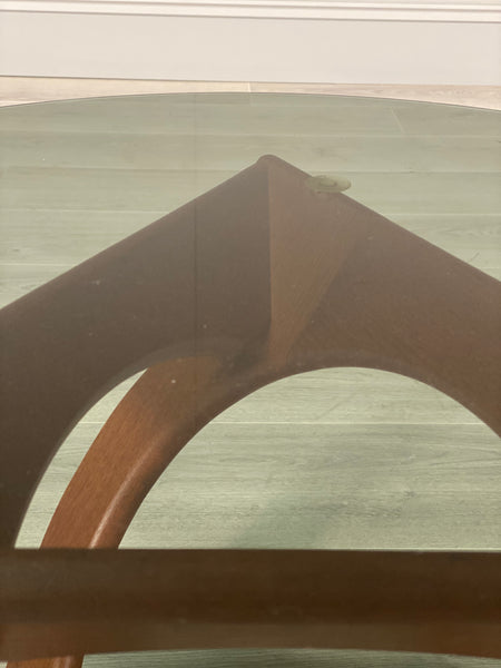 Mid Century Danish Teak Coffee Table Georg Jensen For Kubus
