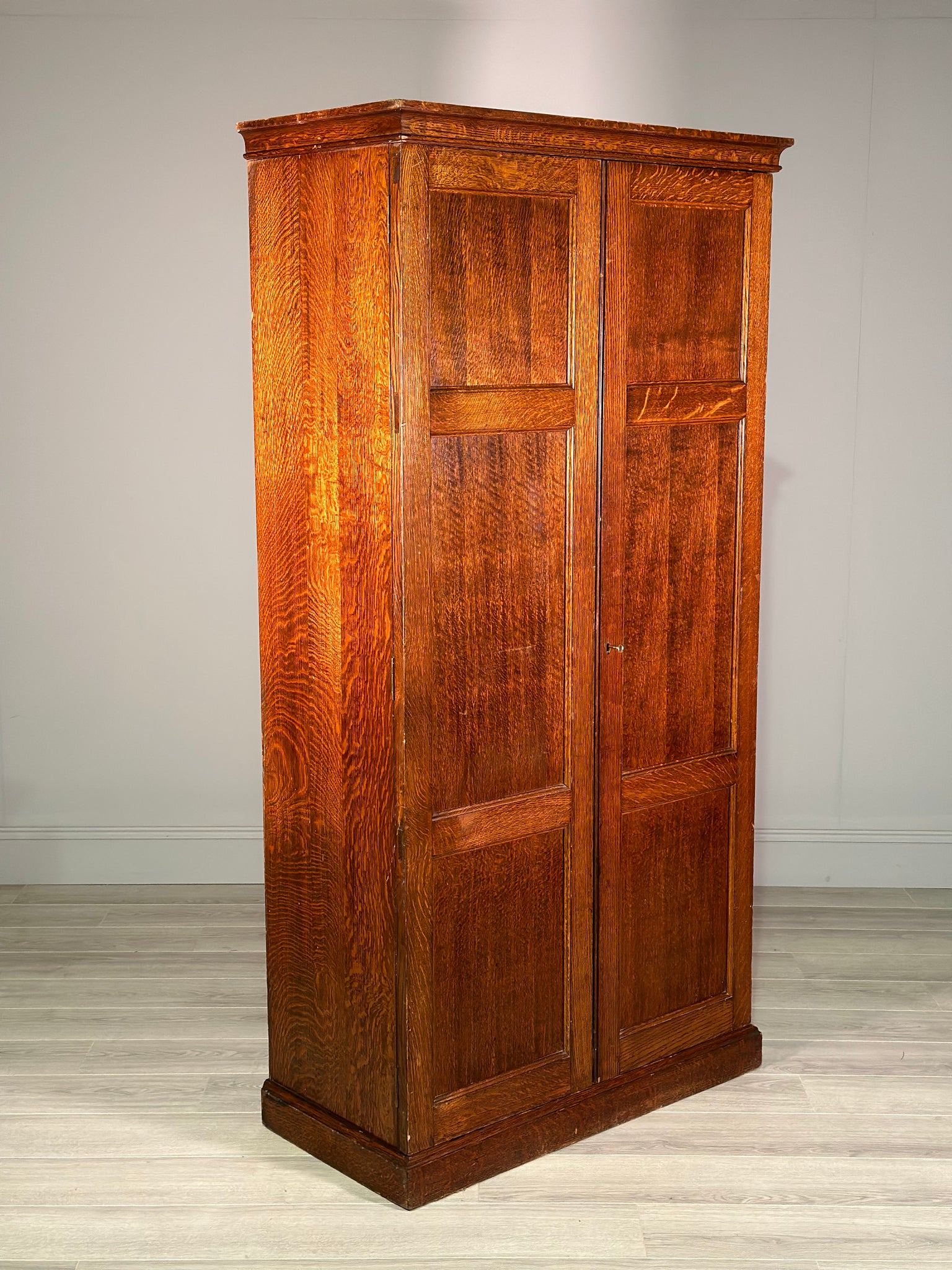 Antique Oak Pigeon Hole Cupboard
