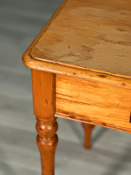 19th Century Pine Side Table