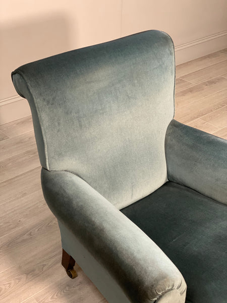 A Deep Seated 19th Century Howard Style Armchair