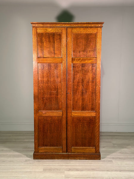Antique Oak Pigeon Hole Cupboard