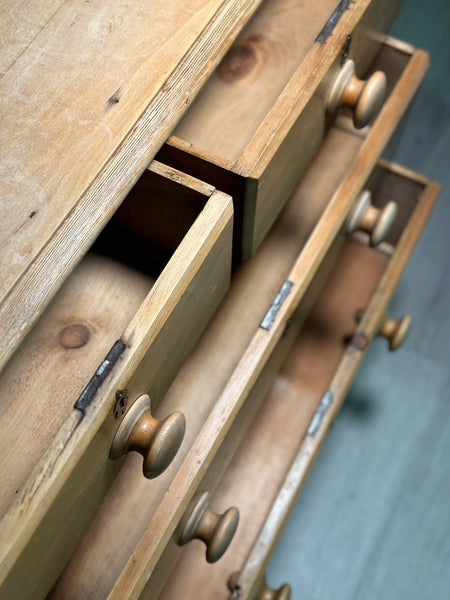 19th Century Pine Chest Of Drawer’s