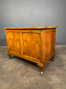 Mid 20th Century Walnut Bedding Box