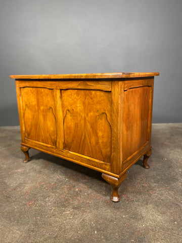 Mid 20th Century Walnut Bedding Box