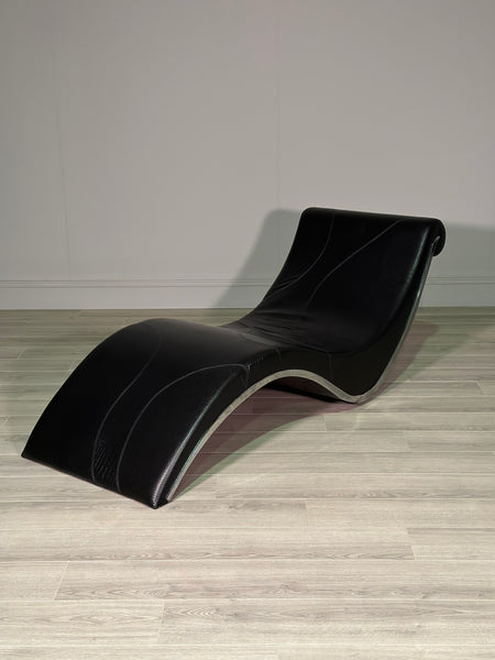 Leather Leonardo Dainelli Sylvester Cattelan Italian Chaise Longue