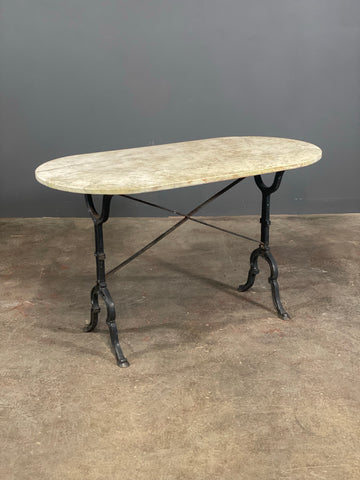 Vintage Italian Marble Bistro Table