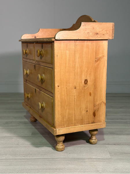 19th Century Pine Chest Of Drawer’s