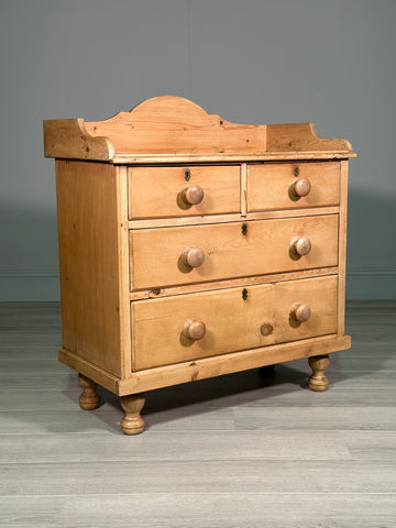 19th Century Pine Chest Of Drawer’s