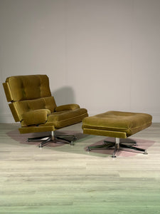Howard Keith Kohinoor Armchair And Footstool