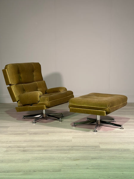 Howard Keith Kohinoor Armchair And Footstool