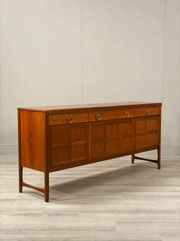 Mid 20th Century Nathan Squares Teak Sideboard