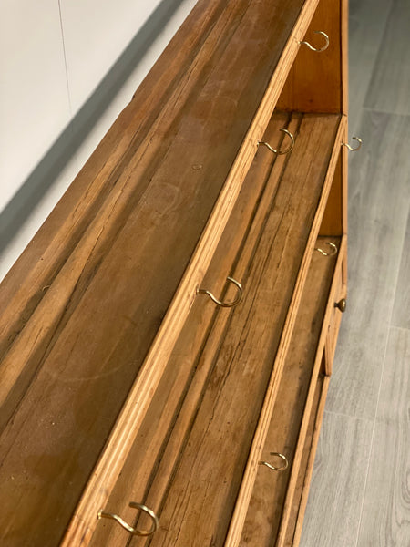 19th Century Pine Kitchen Wall Rack