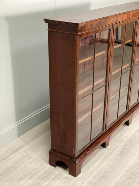 Large Victorian Mahogany Bookcase