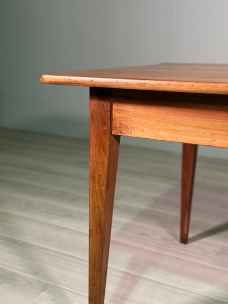 Antique Cherry Wood French Dining Table