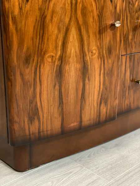 A Mid Century Walnut Cocktail Cabinet By Beautility