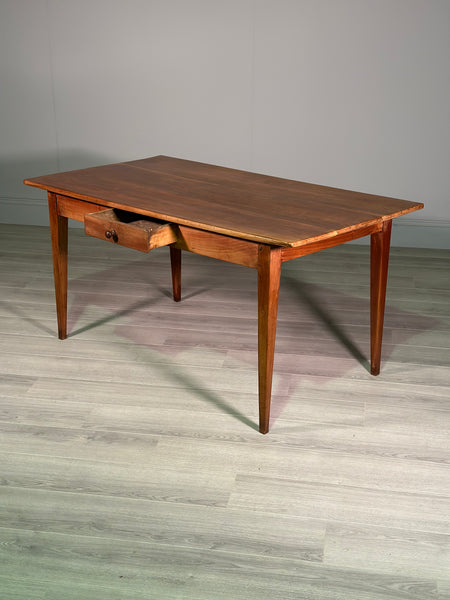 Antique Cherry Wood French Dining Table