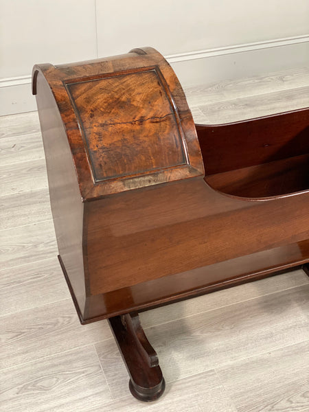 19th Century Mahogany Baby’s Crib