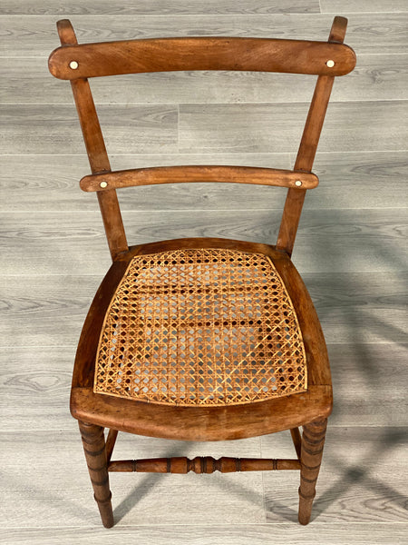 Pair Of 19th Century Oak Side Chairs